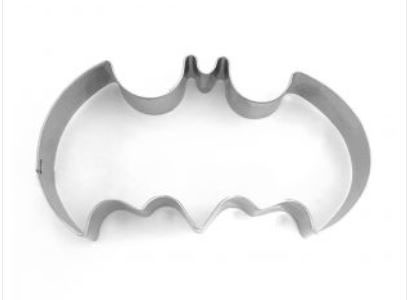 BATMAN LOGO LARGE COOKIE CUTTER Stainless steel