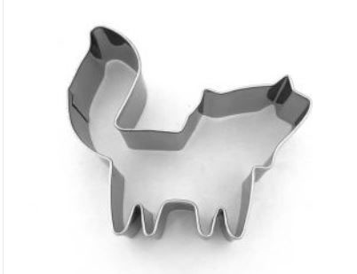 FOX COOKIE CUTTER STAINLESS STEEL