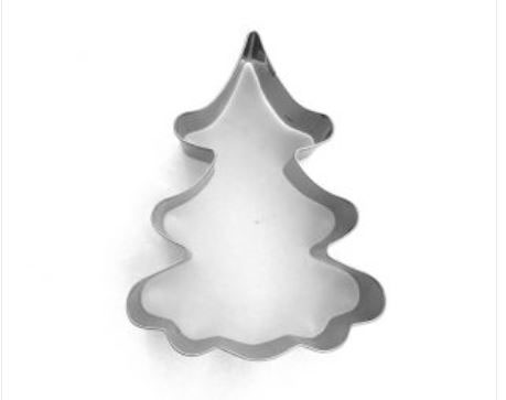 FULL CHRISTMAS TREE COOKIE CUTTER STAINLESS STEEL