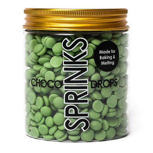 Sprinks Choco Drops Green 200g