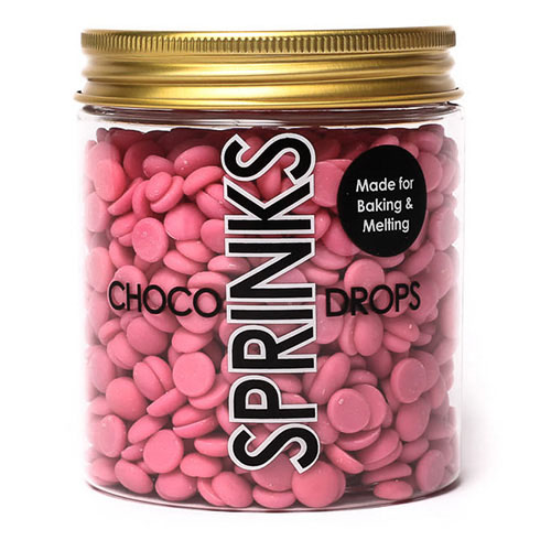 Sprinks Choco Drops Pink 200g
