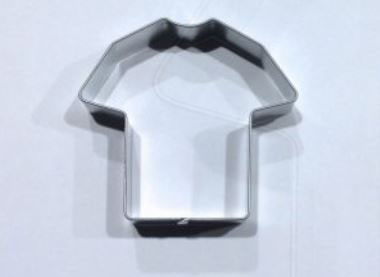 T-SHIRT / RUGBY TOP COOKIE CUTTER stainless steel