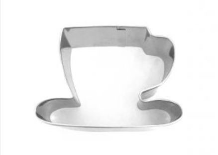 TEACUP SAUCER COOKIE CUTTER STAINLESS STEEL