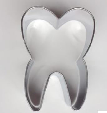 Tooth cookie cutter stainless steel