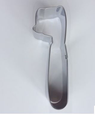Toothbrush cookie cutter stainless steel