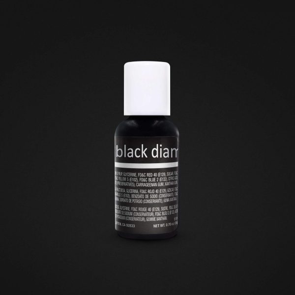 Chefmaster Liqua gel black diamond