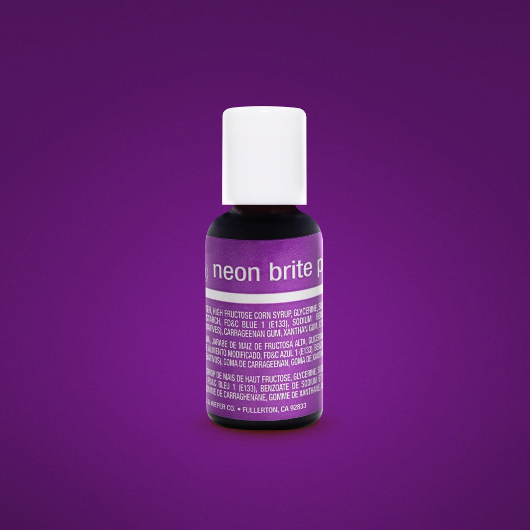 Chefmaster Liqua gel Neon brite purple