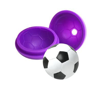 Silicone soccer ball mould