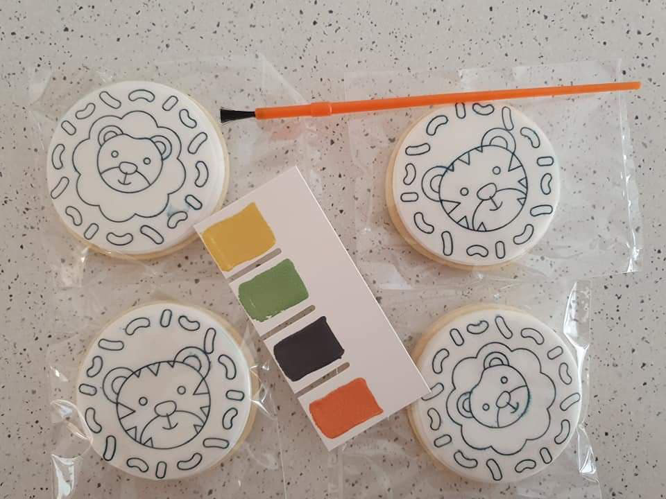 Cookie Paint-your-own Kit #1 (2pc)