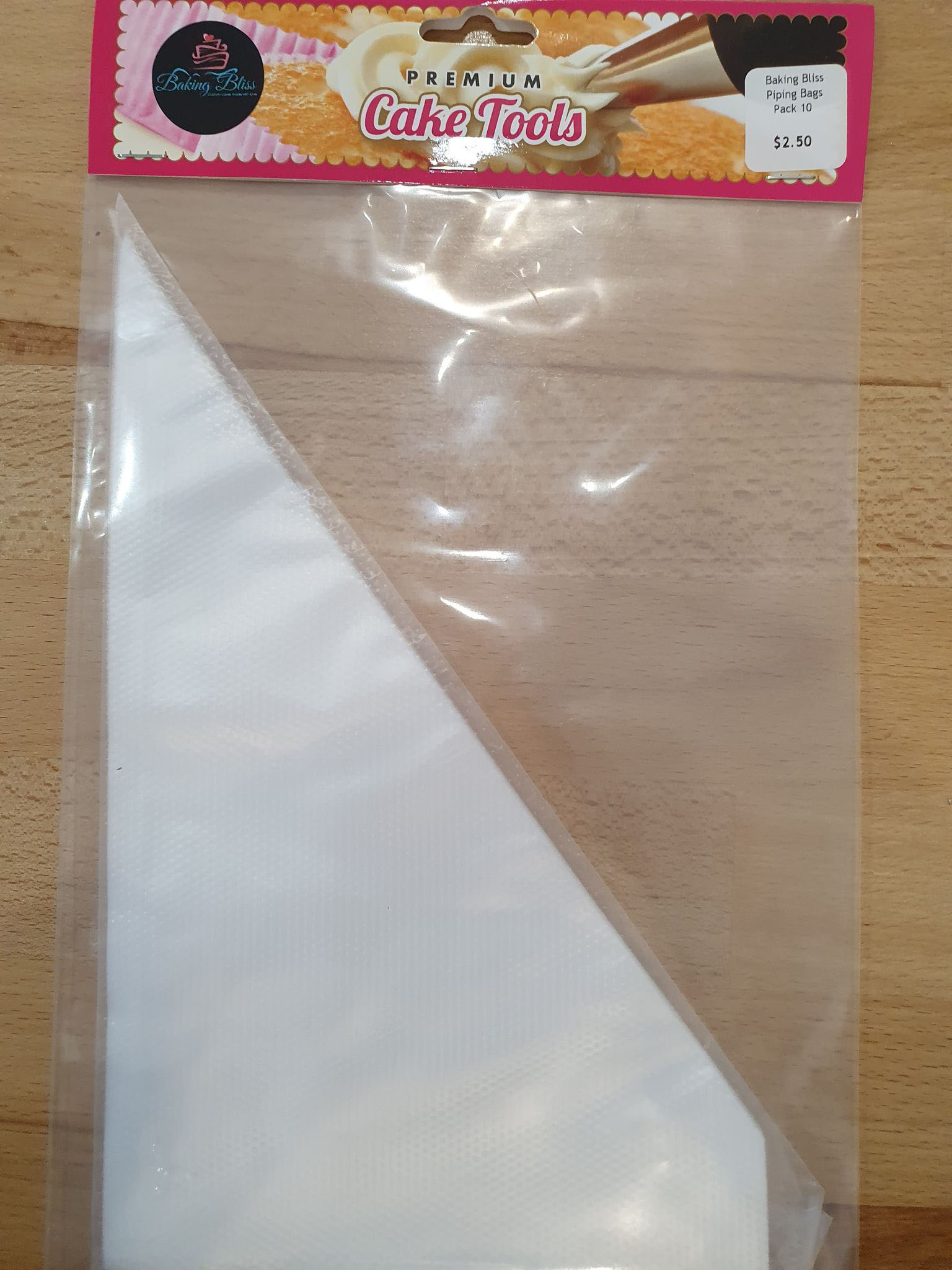 Piping Bags 10" pkt 10