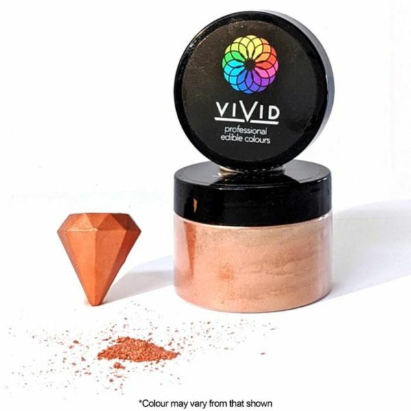 Vivid - Copper Edible Metallic Dust - 50G