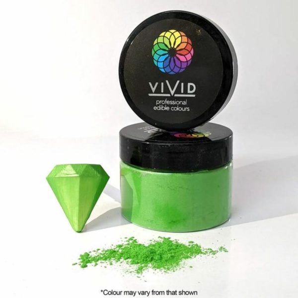 Vivid - Leaf Green Edible Metallic Dust - 50G