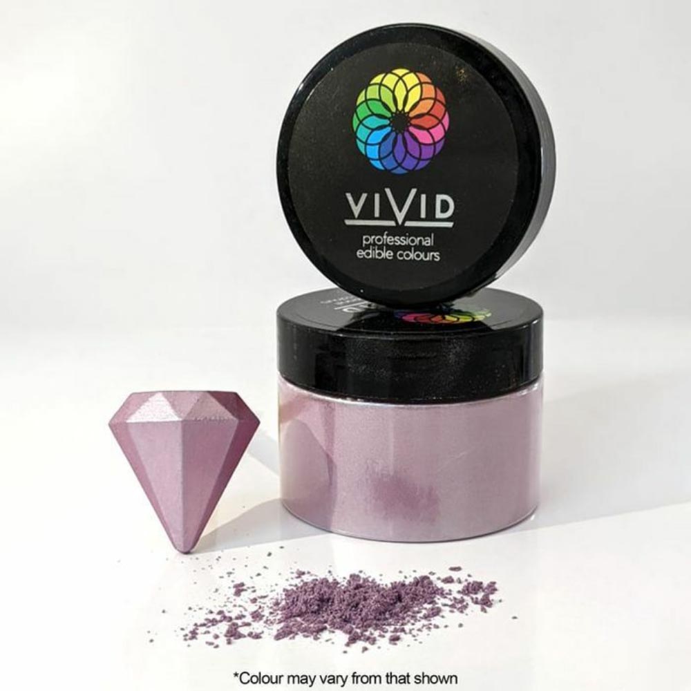 Vivid - Lilac Edible Metallic Dust - 50G