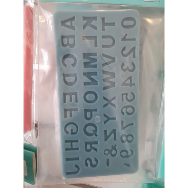Alphabet & Numbers Set Silicone Mould