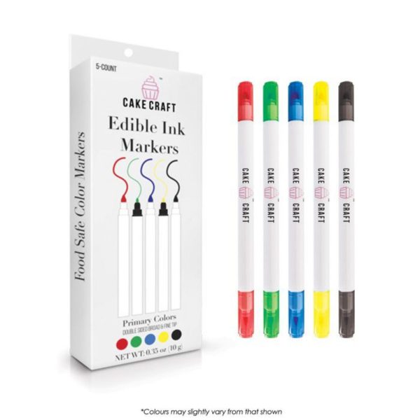 Edible Ink Markers 5 Pack